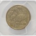 AUSTRALIA 2000 . ONE 1 DOLLAR COIN . ERROR . MULE . STRUCK ON TEN 10 CENTS
